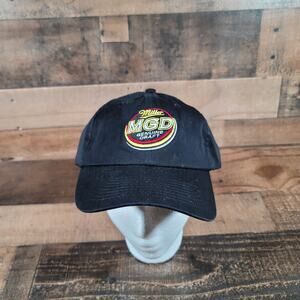 Miller MGD Genuine Draft Cold Filtered Beer 100% Cotton adjustable Hat Cap